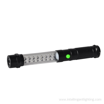 Aluminum Magnetic Touch With Emergency SOS System flashlight